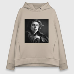 Женское худи Oversize хлопок Timothee Chalamet