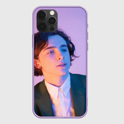 Чехол для iPhone 12 Pro Timothee Chalamet розовый градиент