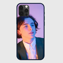 Чехол для iPhone 12 Pro Max Timothee Chalamet розовый градиент