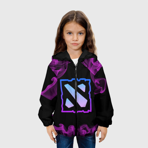 Детская куртка 3D Дота - Dota 2, цвет черный - фото 4