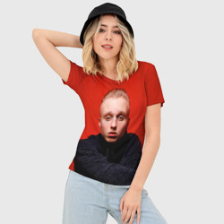 Женская футболка 3D Slim Стильный Ти-Фэст - фото 2