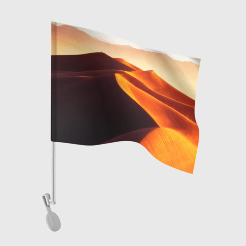 American flag in a desert, New Mexico, USA Stock Photo - Alamy