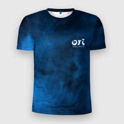 Мужская футболка 3D Slim Ori Logo Ori and the Will of the Wisps