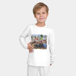 Детская пижама с лонгсливом хлопок Охота Арк Сурвивал - фото 2