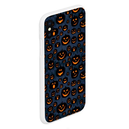 Чехол для iPhone XS Max матовый Halloween - фото 3