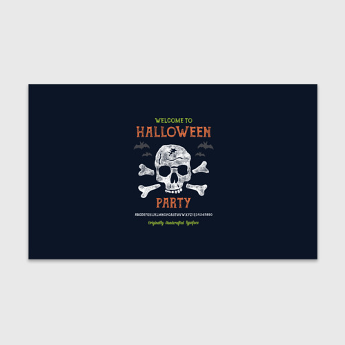 Бумага для упаковки 3D Halloween Party