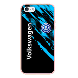 Чехол для iPhone 5/5S матовый Volkswagen Фольксваген