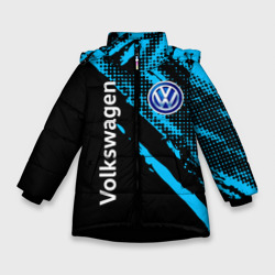 Зимняя куртка для девочек 3D Volkswagen / Фольксваген