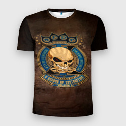 Мужская футболка 3D Slim A Decade of Destruction - Five Finger Death Punch