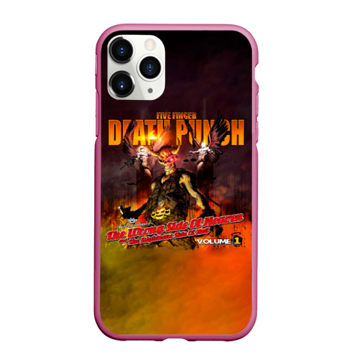 Чехол для iPhone 11 Pro Max матовый The Wrong Side of Heaven and the Righteous Side of Hell - 5FDP, цвет малиновый