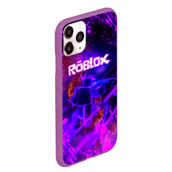 Чехол для iPhone 11 Pro Max матовый Music Roblox Роблокс - фото 2