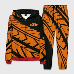Мужской костюм 3D Orange KTM КТМ
