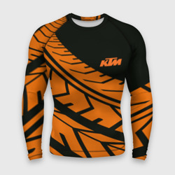 Мужской рашгард 3D Orange KTM КТМ