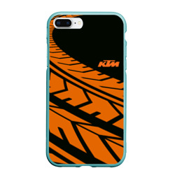 Чехол для iPhone 7Plus/8 Plus матовый Orange KTM КТМ