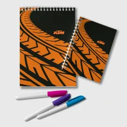 Блокнот Orange KTM КТМ