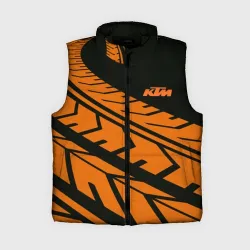 Женский жилет утепленный 3D Orange KTM КТМ