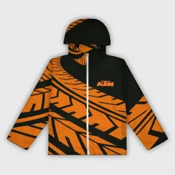 Женская ветровка 3D Orange KTM КТМ
