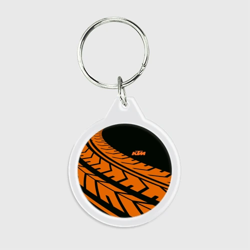Брелок круглый Orange KTM КТМ