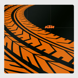 Магнитный плакат 3Х3 Orange KTM КТМ