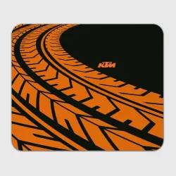 Прямоугольный коврик для мышки Orange KTM КТМ