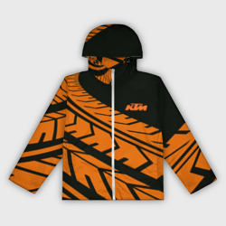 Женская ветровка 3D Orange KTM КТМ