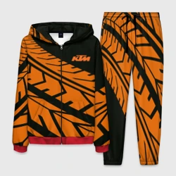 Мужской костюм 3D Orange KTM КТМ