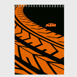 Скетчбук Orange KTM КТМ