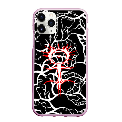 Чехол для iPhone 11 Pro Max матовый Ghostemane, цвет розовый