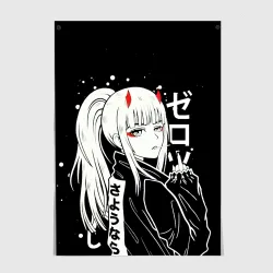 Постер Darling in the Franxx: Zero Two