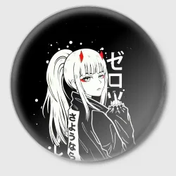 Значок Darling in the Franxx: Zero Two