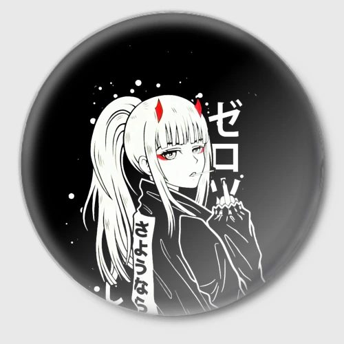 Значок Darling in the Franxx: Zero Two