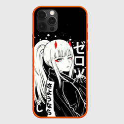 Чехол для iPhone 12 Pro Darling in the Franxx: Zero Two