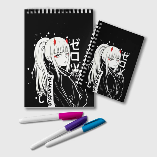 Блокнот Darling in the Franxx: Zero Two