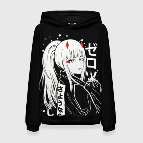 Hello senpai zero two hoodie hotsell