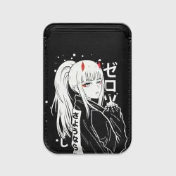 Картхолдер Magsafe магнитный Darling in the Franxx: Zero Two