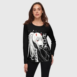 Женский лонгслив 3D Darling in the Franxx: Zero Two - фото 2