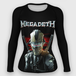 Женский рашгард 3D Megadeth