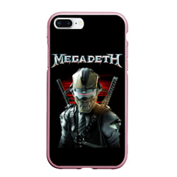 Чехол для iPhone 7Plus/8 Plus матовый Megadeth