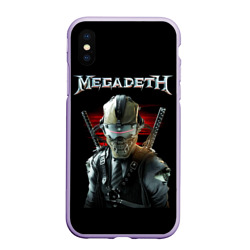Чехол для iPhone XS Max матовый Megadeth