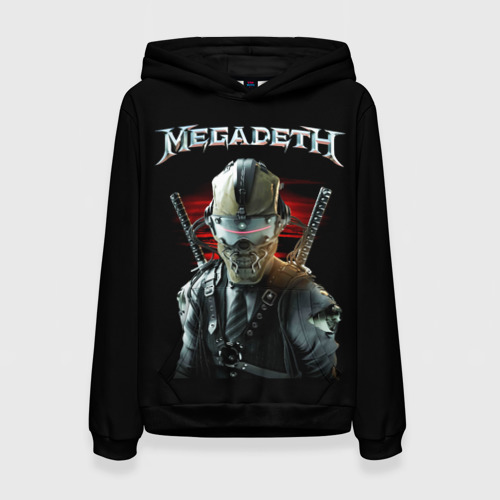 Женская толстовка 3D Megadeth, цвет 3D печать