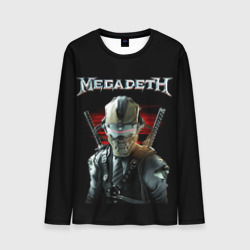 Мужской лонгслив 3D Megadeth