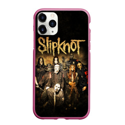 Чехол для iPhone 11 Pro Max матовый Slipknot