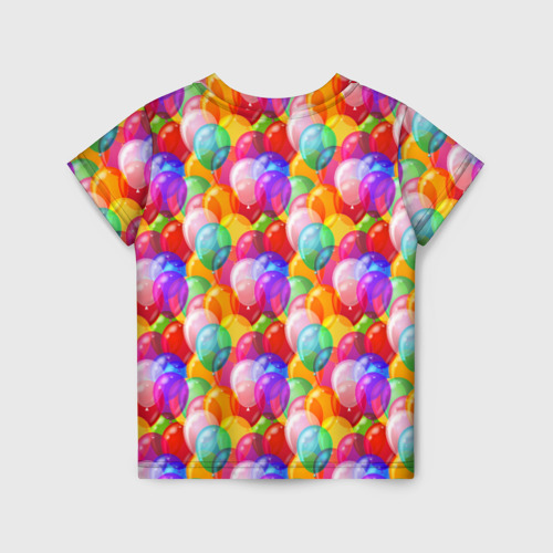 Детская футболка 3D Воздушные Шары, цвет 3D печать - фото 2