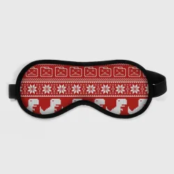 Маска для сна 3D Новогодний гугл