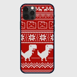 Чехол для iPhone 12 Pro Новогодний гугл