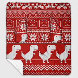 Плед с рукавами Новогодний гугл