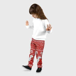 Детские брюки 3D Новогодний гугл - фото 2