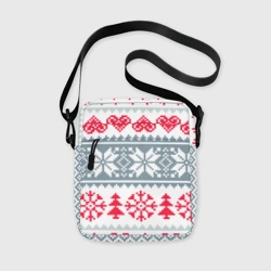 Сумка через плечо 3D Зимняя любовь