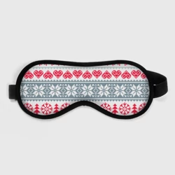 Маска для сна 3D Зимняя любовь