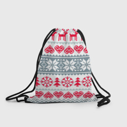 Рюкзак-мешок 3D Зимняя любовь